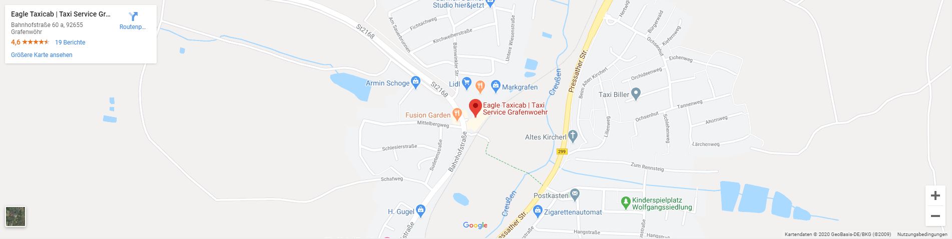 Eagle Taxiservice on Google Maps